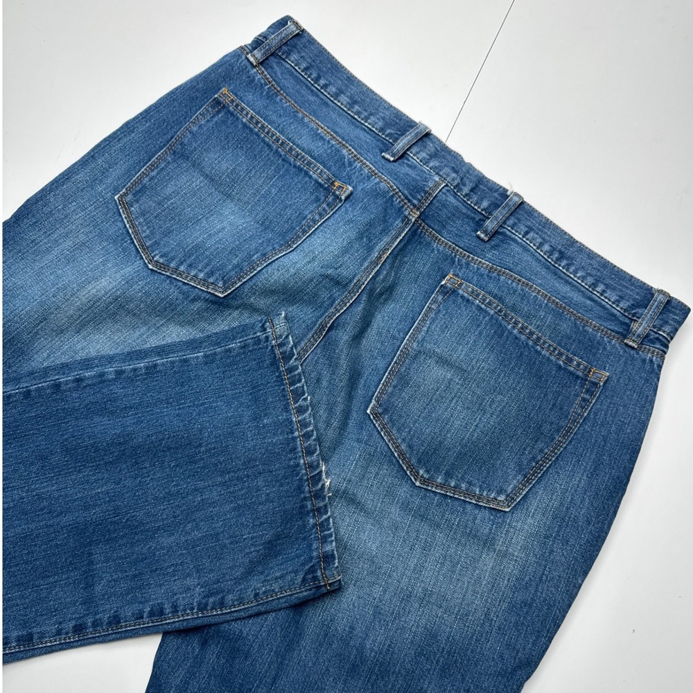Gap Premium Bootcut Jeans Mens 38x32 Medium Wash Blue Denim Pants 0790